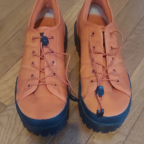 Onitsuka Tiger Orange Chunky Shoes - Picture 3 of 9